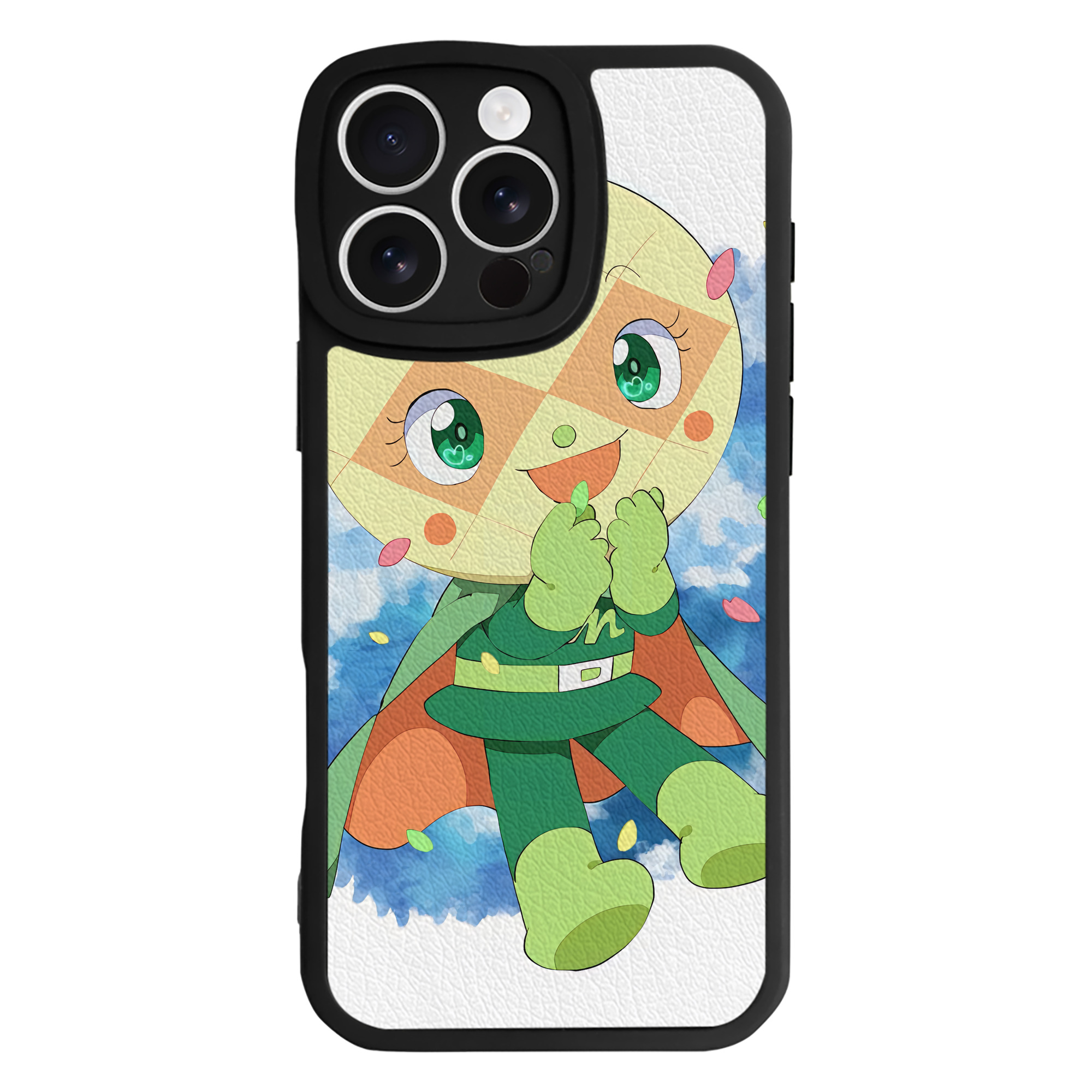 （画像用） アンパンマン Anpanman 【iPhone 16シリーズ対応】シリコンスマホケース（レザー調） 材質：シリコン